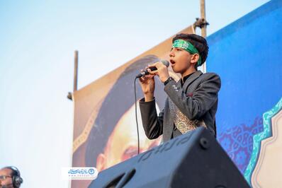 تجمع هیئت‌های عاشورایی یزد در روز هفتم محرم