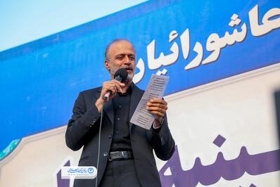 تجمع هیئت‌های عاشورایی یزد در روز هفتم محرم