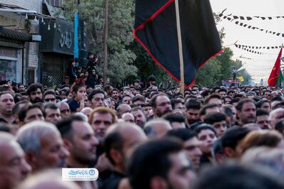 تجمع هیئت‌های عاشورایی یزد در روز هفتم محرم