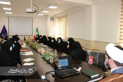مراسم اختتامیه آموزش روخوانی و روانخوانی قرآن کریم در حوزه علمیه خواهران