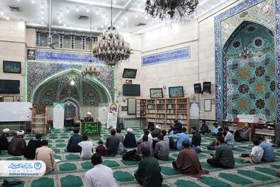 افطاری خانوادگی طلاب حوزه مشکات