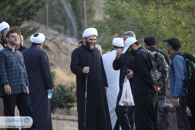 کوه پیمایی رئیس و معاونان سازمان تبلیغات اسلامی