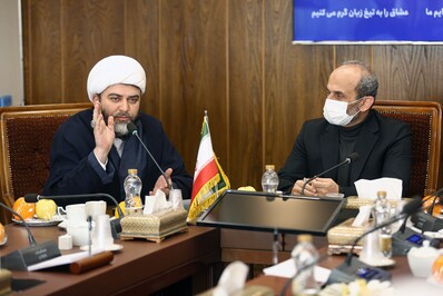 نشست هم‌اندیشی معاریف تبلیغ با رئیس سازمان صدا و سیمای جمهوری اسلامی ایران