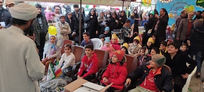 جنگ شادی و نشاط معنوی ویژه کودکان و نونهالان مهدوی برگزار شد