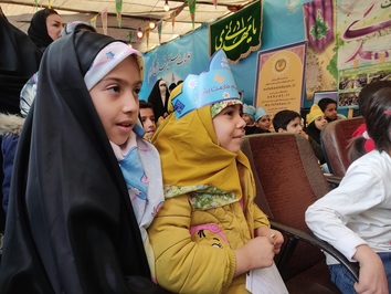 جنگ شادی و نشاط معنوی ویژه کودکان و نونهالان مهدوی برگزار شد