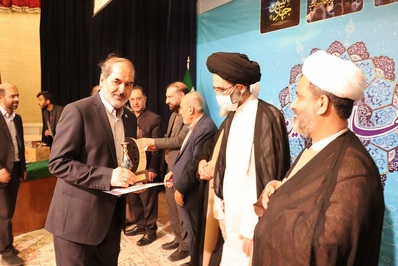 آیین تجلیل و تقدیر از فعالان عرصه جهاد تبیین برگزار شد