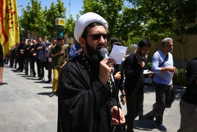 مراسم و قافله عزاداران امام جعفر صادق (ع) برگزار شد