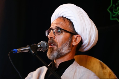 مراسم و قافله عزاداری عزاداران امام جعفر صادق (ع) برگزار شد