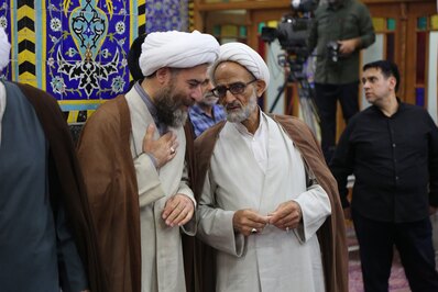 دسته عزاداری طلاب و روحانیون شهر یزد