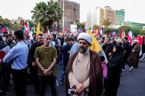 10مرداد | تجمع مردم تهران در پی ترور اسماعیل هنیه