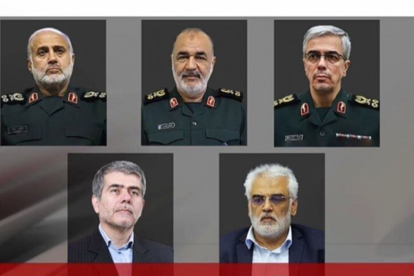  پیام تسلیت بمناسبت شهادت فرماندهان و دانشمندان هسته ای ایران