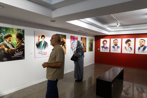 افتتاح نمایشگاه خادمان ملت