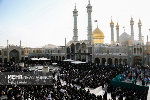 مراسم قرائت دعای عرفه