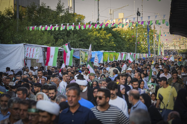 مسيرة الغدير التي امتدت كيلومترات