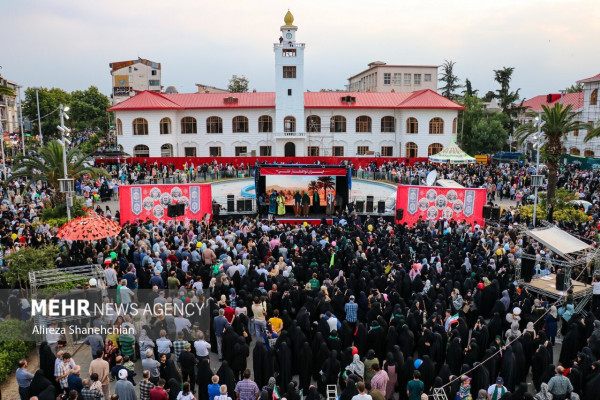 Marcha kilométrica de Ghadir en las provincias