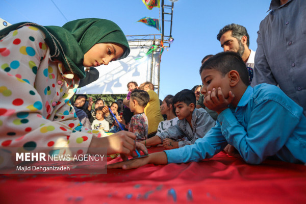 Marcha kilométrica de Ghadir en las provincias