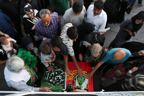 Marcha kilométrica de Ghadir en las provincias