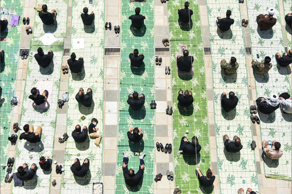 Celebración de los actos de duelo por el Imam Hussein (AS) con distanciamiento social