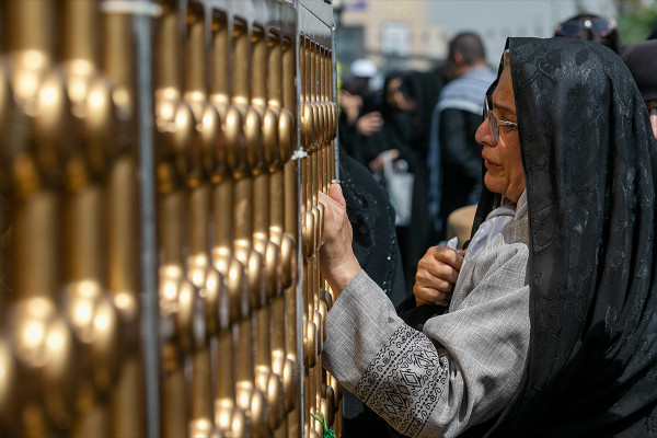 مراسم «جاماندگان الأربعين» في إيران