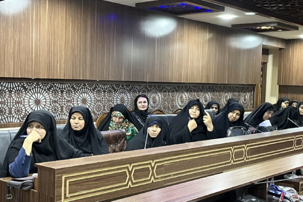 حضور پشتیبان سازمان دارالقرآن در جمع قرآنیان استان