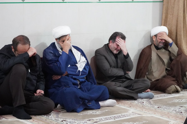 آیین استقبال از شهید خوشنام مکتب آقا روح الله