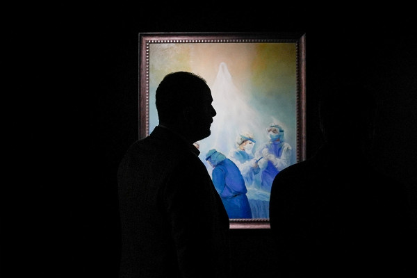 نمایشگاه آثار نقاشی عبدالحمید قدیریان