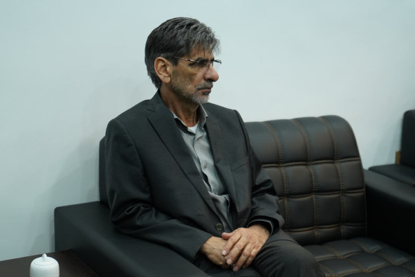 بازدید معاون اداری مالی و همکاران بخش اداری از مرکز رسانه تبلیغات اسلامی خوزستان