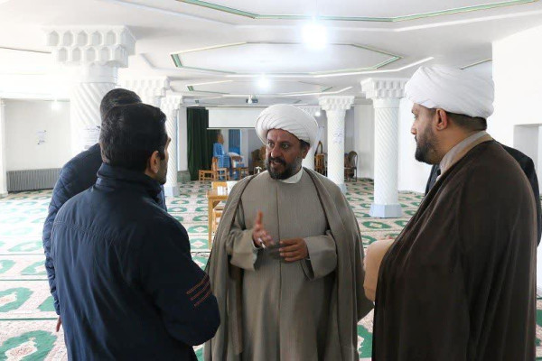 بازدید مدیرکل تبلیغات اسلامی کردستان از مسجد جامع سنندج