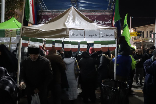 حضور پرشور مواکب گیلانی در این میدان، نمادی از اتحاد و همبستگی در سوگ رهبر شهید امت است.