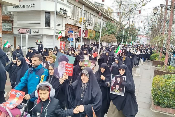 حضور حماسی مردم ولایتمدار رشت در راهپیمایی روز جهانی قدس