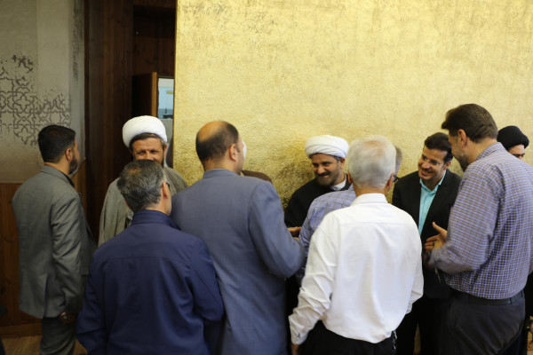 تکریم و معارفه روسای قبلی و جدید اداره تبلیغات اسلامی برخوار