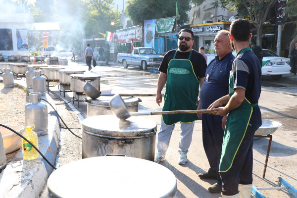 مهمونی غدیر در خراسان شمالی به روایت تصویر