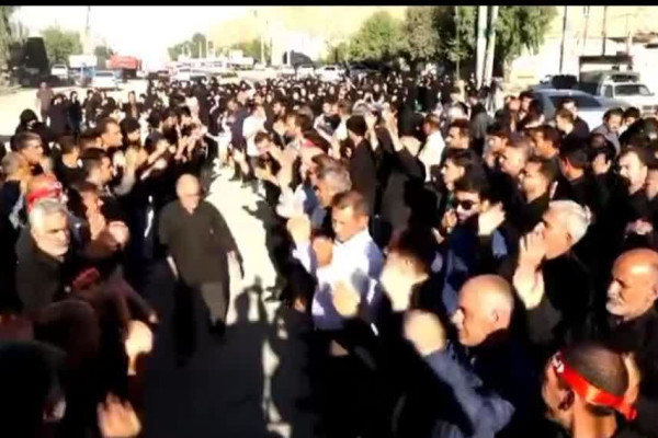 برگزاری مراسم عزاداری و سوگواری تاسوعای حسینی در سطح شهرستان دره‌شهر