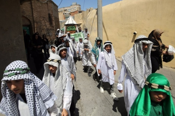 مراسم عزاداری سومین روز شهادت امام حسین (ع) در همدان
