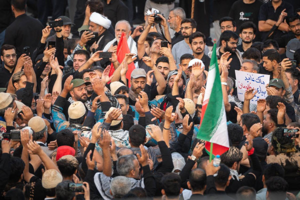 مراسم وداع با پیکر رهبر شهید ایران