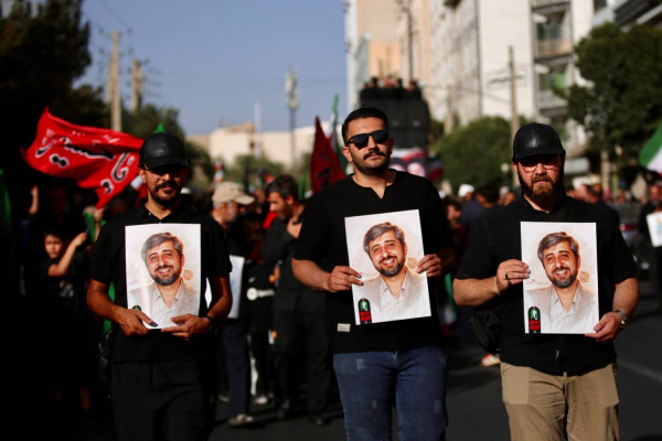 مراسم تشییع پیکر داماد رهبر شهید انقلاب