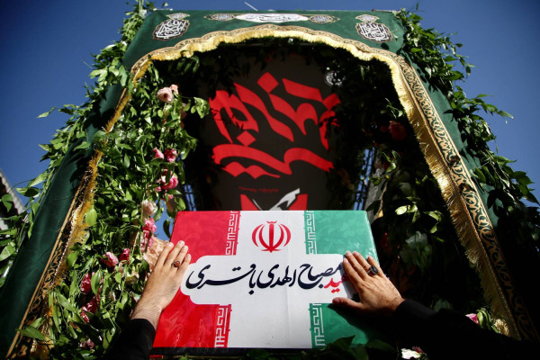 مراسم تشییع پیکر داماد رهبر شهید انقلاب
