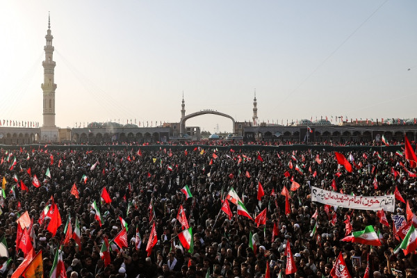 مراسم باشکوه تشییع پیکر رهبر شهید انقلاب اسلامی برگزار شد