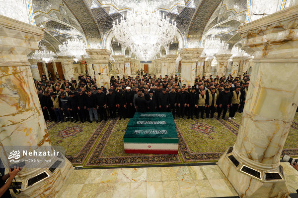 مراسم تشییع پیکر امام شهید حضرت آیت‌الله العظمی سیّدعلی خامنه‌ای برگزار شد