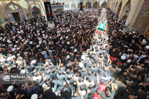 مراسم تشییع پیکر امام شهید حضرت آیت‌الله العظمی سیّدعلی خامنه‌ای برگزار شد
