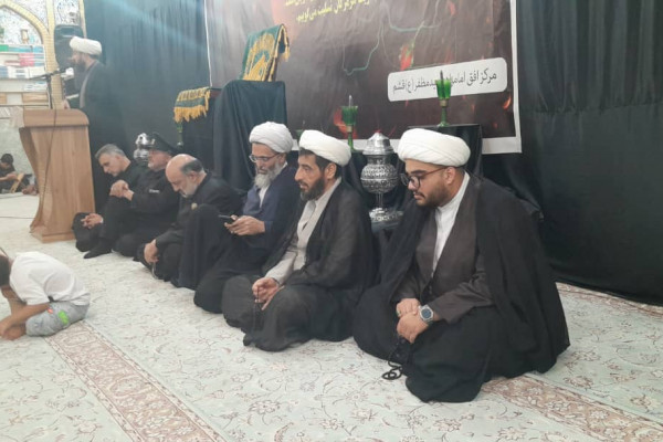 آئین ولادت حضرت معصومه در قشم برگزار شد