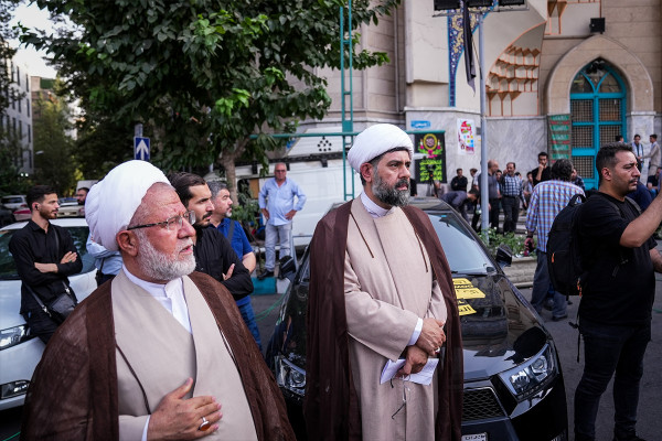 10مرداد | تجمع مردم تهران در پی ترور اسماعیل هنیه