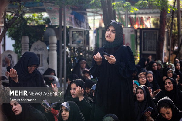 مراسم قرائت دعای عرفه