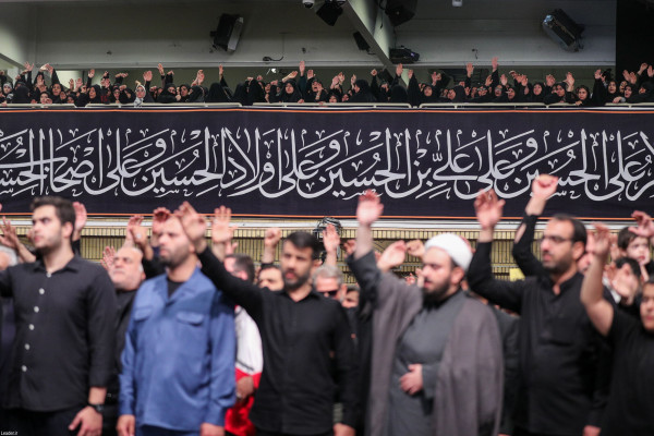 مراسم عزاداری سید و سالار شهیدان(ع) در حسینیه امام خمینی(ره)