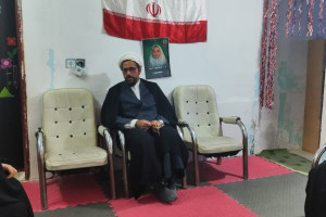 بازدید رئیس اداره تبلیغات اسلامی گناوه از موسسه قرآنی ریحانه النبی (س)